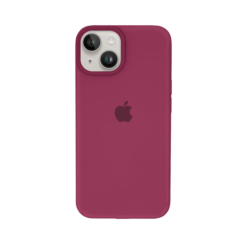 Capinha Silicone Aveludado para iPhone 14