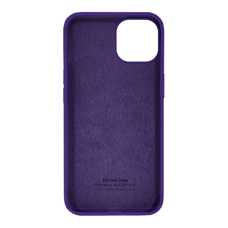 Capinha Silicone Aveludado para iPhone 14 Plus