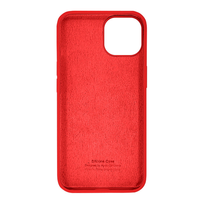 Capinha Silicone Aveludado para iPhone 14 Plus