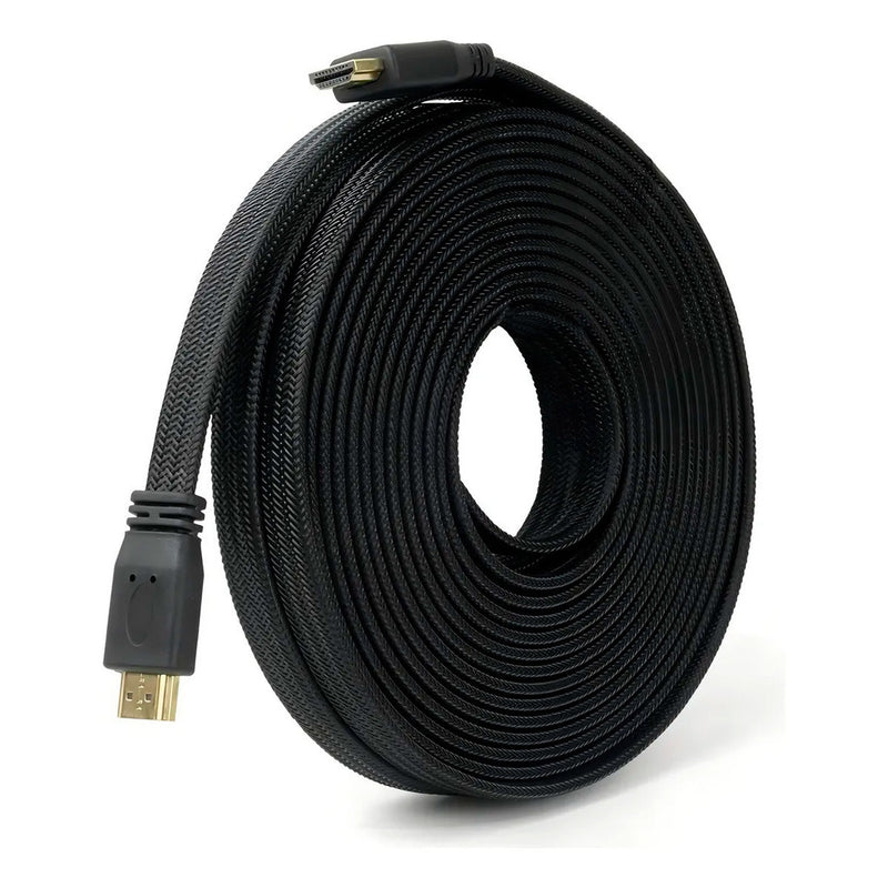 Cabo HDMI Nylon 5 Metros 4K UHD Blindado Duplo Revestimento