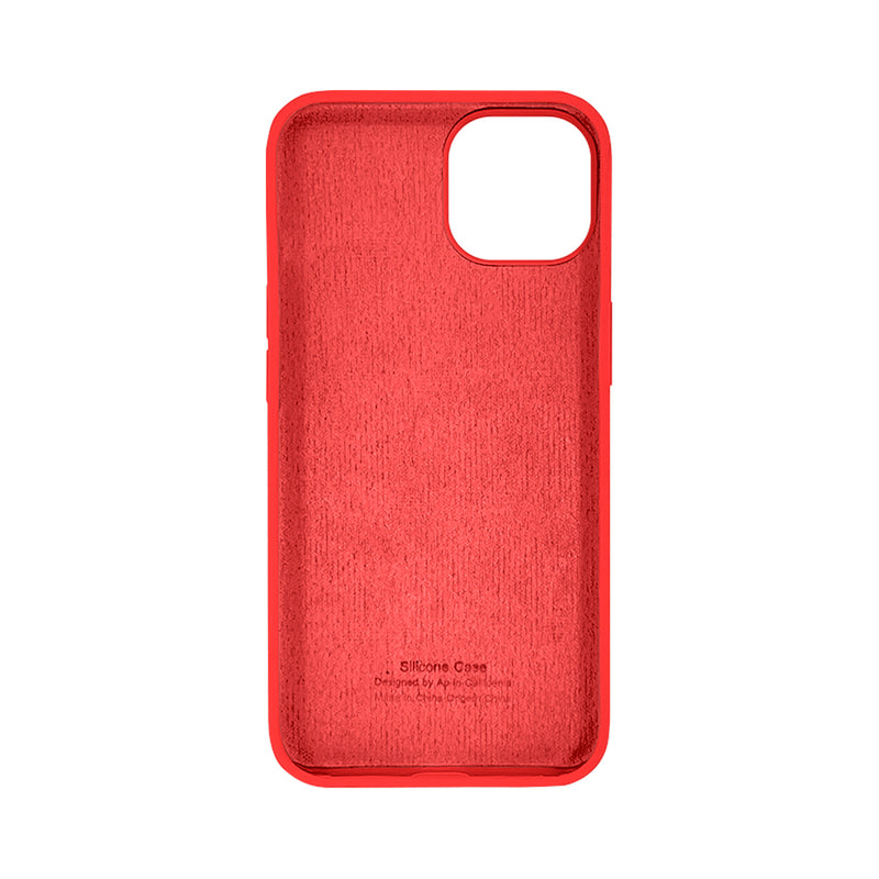 Capinha Silicone Aveludado para iPhone 14
