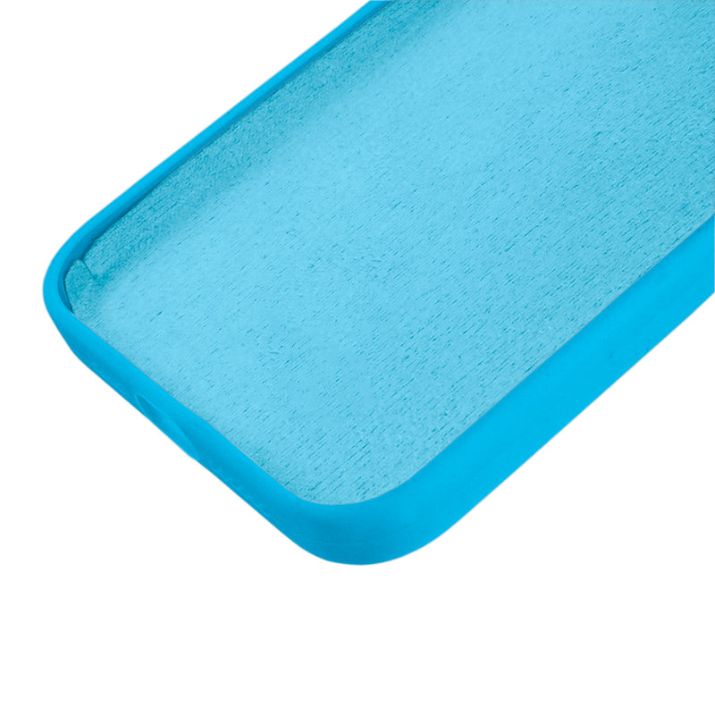 Capinha Silicone Aveludado para iPhone 14