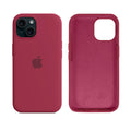 Capinha para iPhone 15 em Silicone com Interior Aveludado