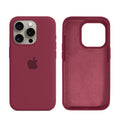 Capinha para iPhone 15 Pro em Silicone com Interior Aveludado