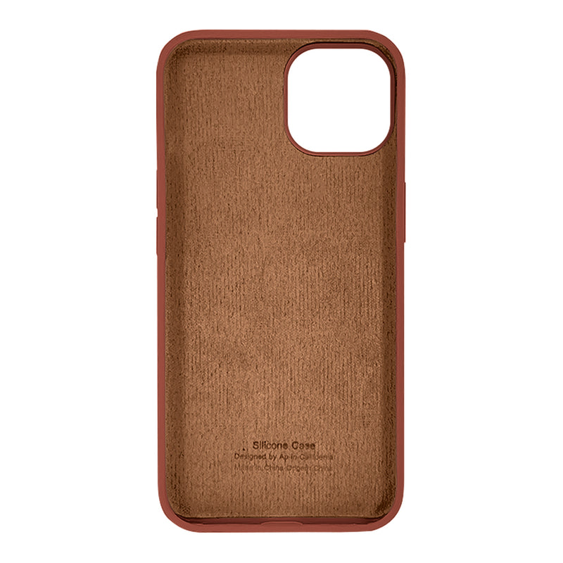 Capinha Silicone Aveludado para iPhone 14 Plus