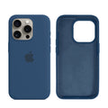 Capinha para iPhone 15 Pro em Silicone com Interior Aveludado