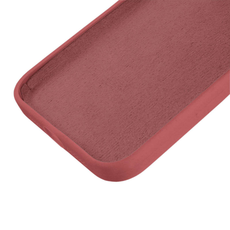 Capinha Silicone Aveludado para iPhone 14