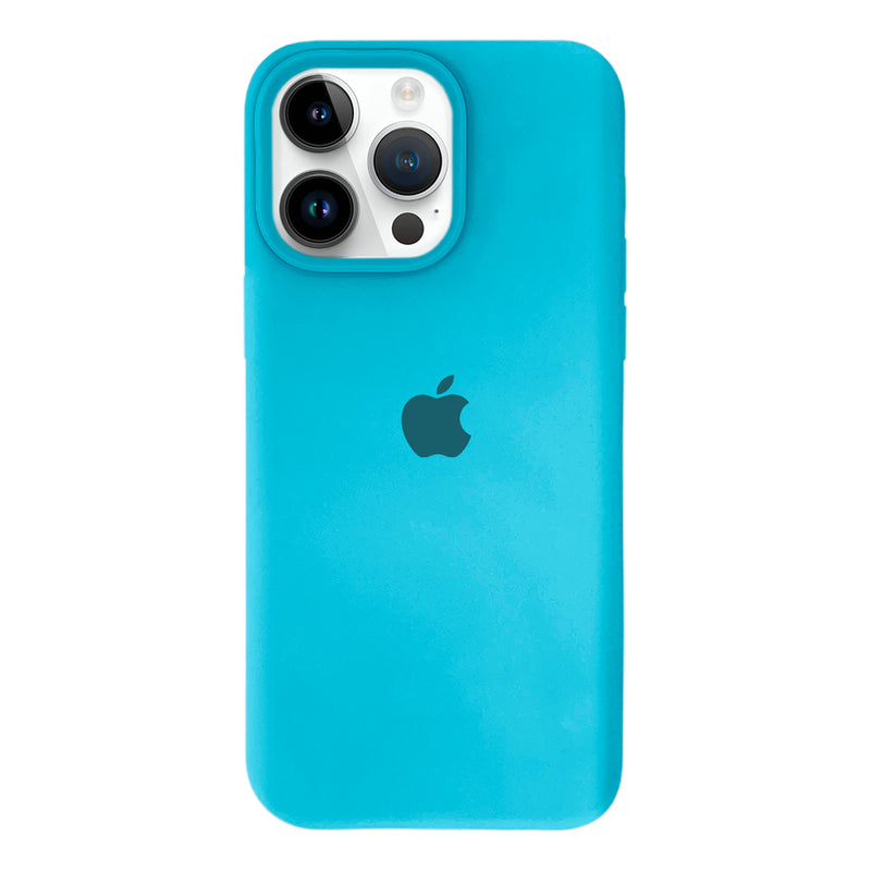 Capinha Silicone Aveludado para iPhone 14 Pro Max