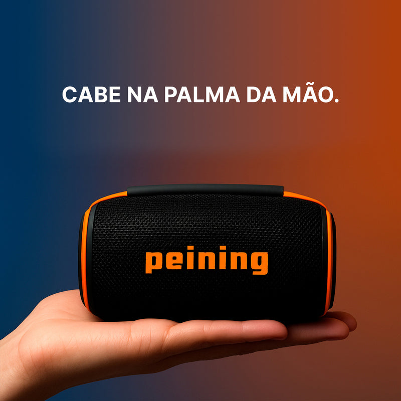Caixa de Som Portátil Bluetooth Peining PEI 232BTS 10W IPX6