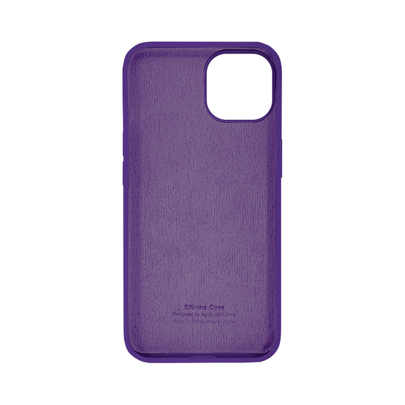 Capinha Silicone Aveludado para iPhone 14