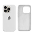 Capinha para iPhone 15 Pro em Silicone com Interior Aveludado