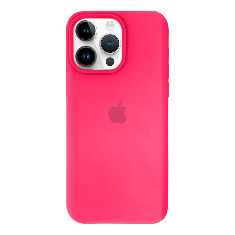 Capinha Silicone Aveludado para iPhone 14 Pro Max