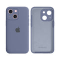 Capinha Celular iPhone 15 Silicone Aveludado com Proteção Câmera