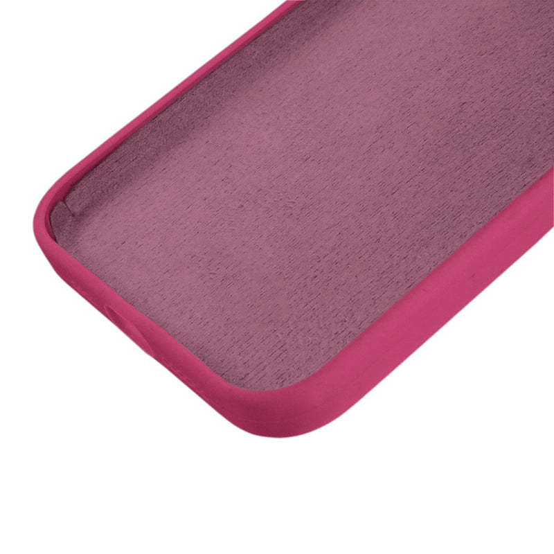 Capinha Silicone Aveludado para iPhone 14