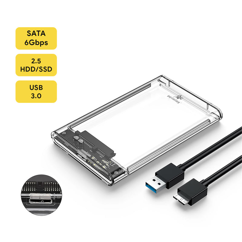 Case Para Hd Externo Notebook Pc Video Game Sata 2.5 Usb 3.0