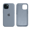 Capinha para iPhone 15 em Silicone com Interior Aveludado