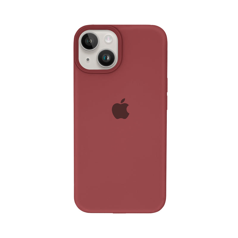 Capinha Silicone Aveludado para iPhone 14