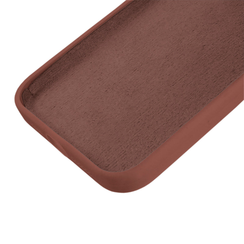 Capinha Silicone Aveludado para iPhone 14