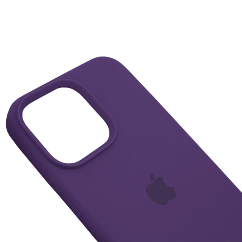 Capinha Silicone Aveludado para iPhone 14 Pro