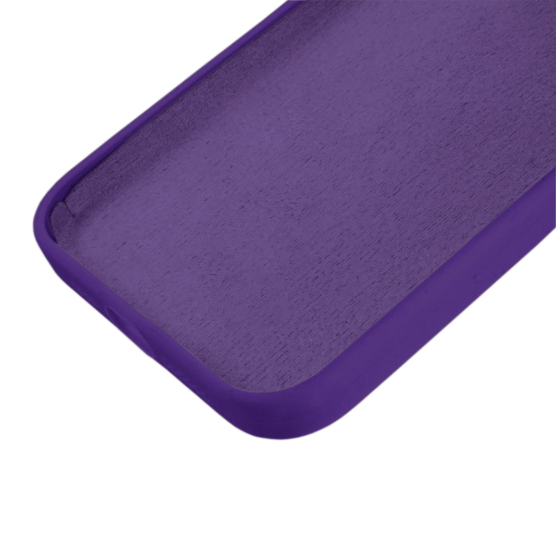 Capinha Silicone Aveludado para iPhone 14