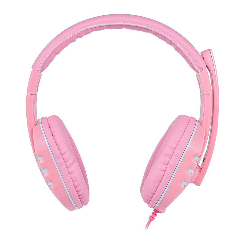 Kit Starter Gamer Combo EG-53 Rosa Evolut RGB Rainbow