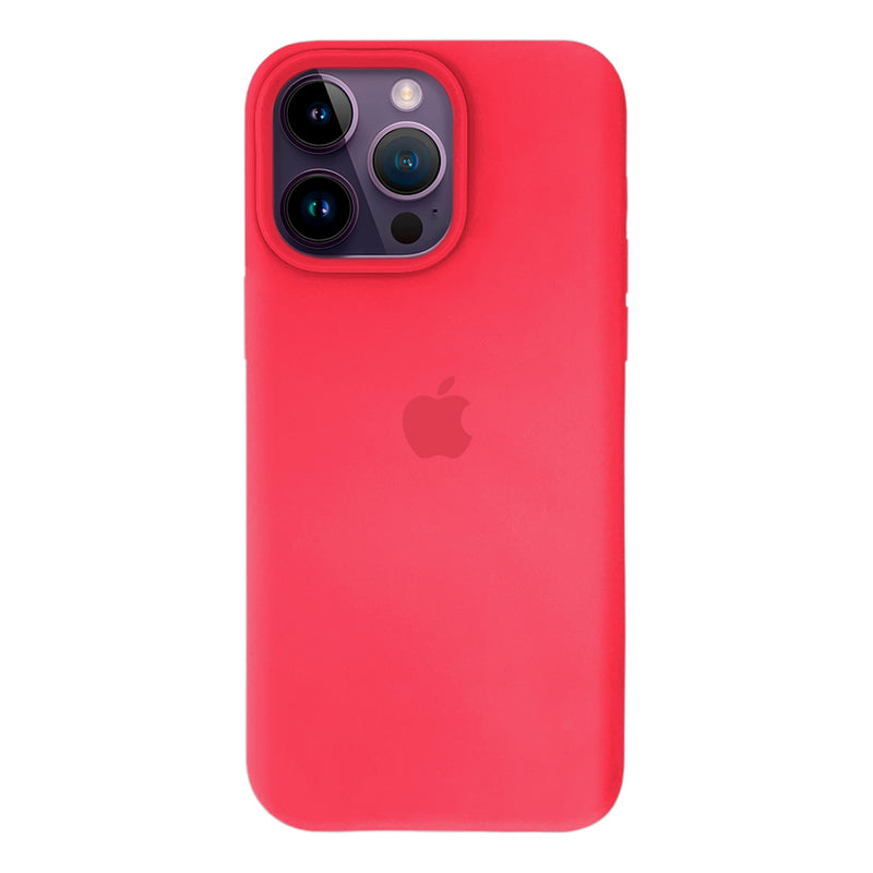 Capinha Silicone Aveludado para iPhone 14 Pro
