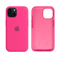 Capinha para iPhone 15 em Silicone com Interior Aveludado