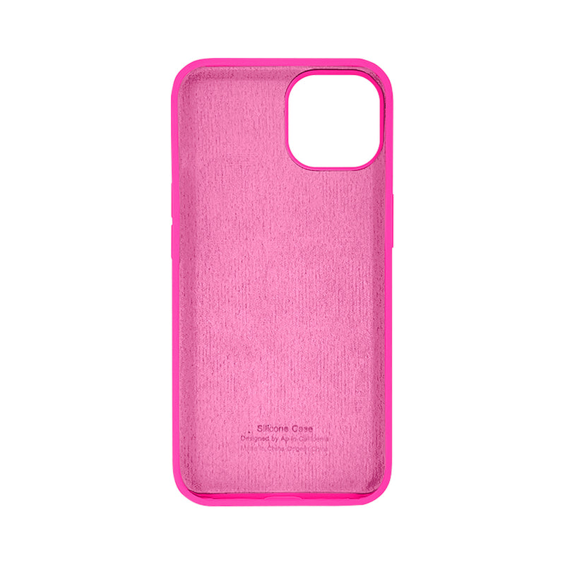 Capinha Silicone Aveludado para iPhone 14