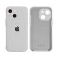 Capinha Celular iPhone 15 Silicone Aveludado com Proteção Câmera
