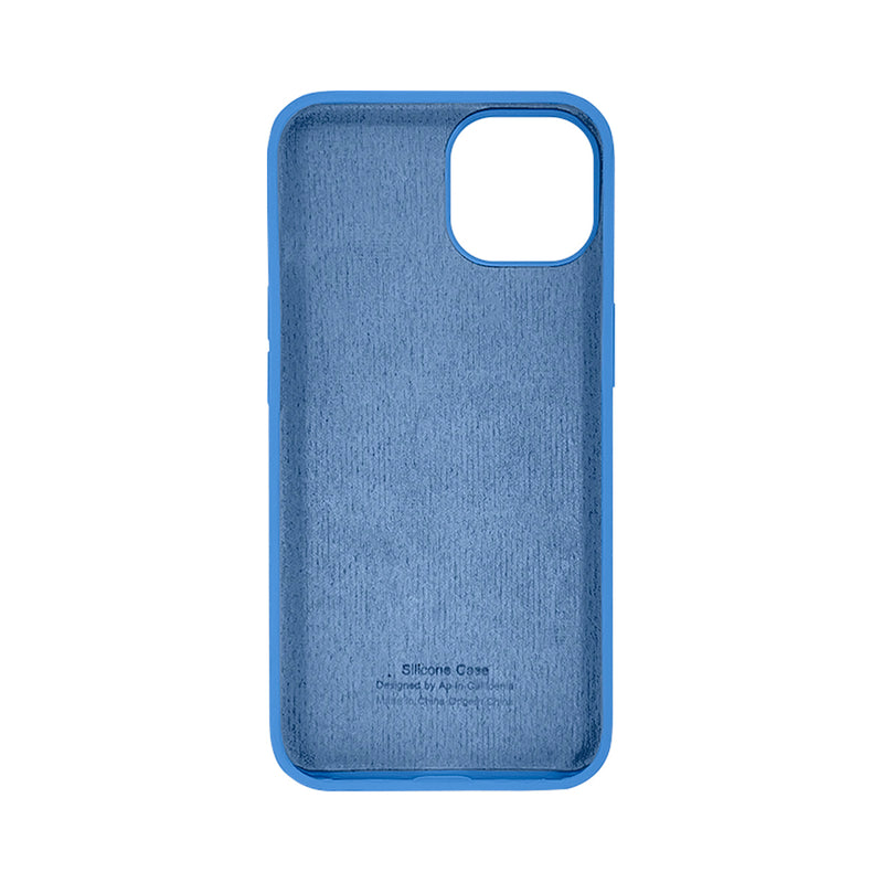 Capinha Silicone Aveludado para iPhone 14