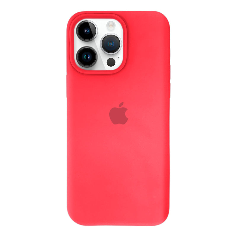 Capinha Silicone Aveludado para iPhone 14 Pro Max