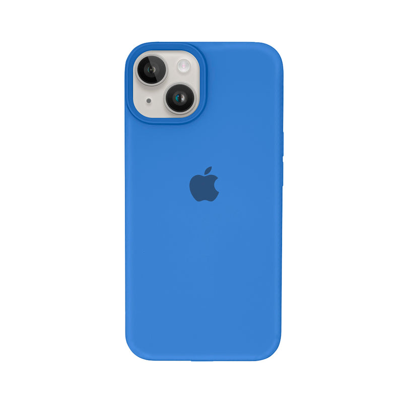 Capinha Silicone Aveludado para iPhone 14