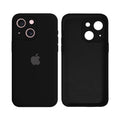 Capinha Celular iPhone 15 Silicone Aveludado com Proteção Câmera
