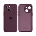 Capinha Celular iPhone 15 Silicone Aveludado com Proteção Câmera