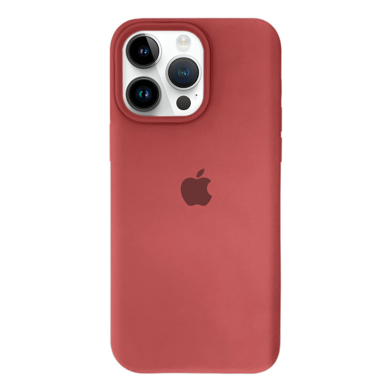 Capinha Silicone Aveludado para iPhone 14 Pro Max
