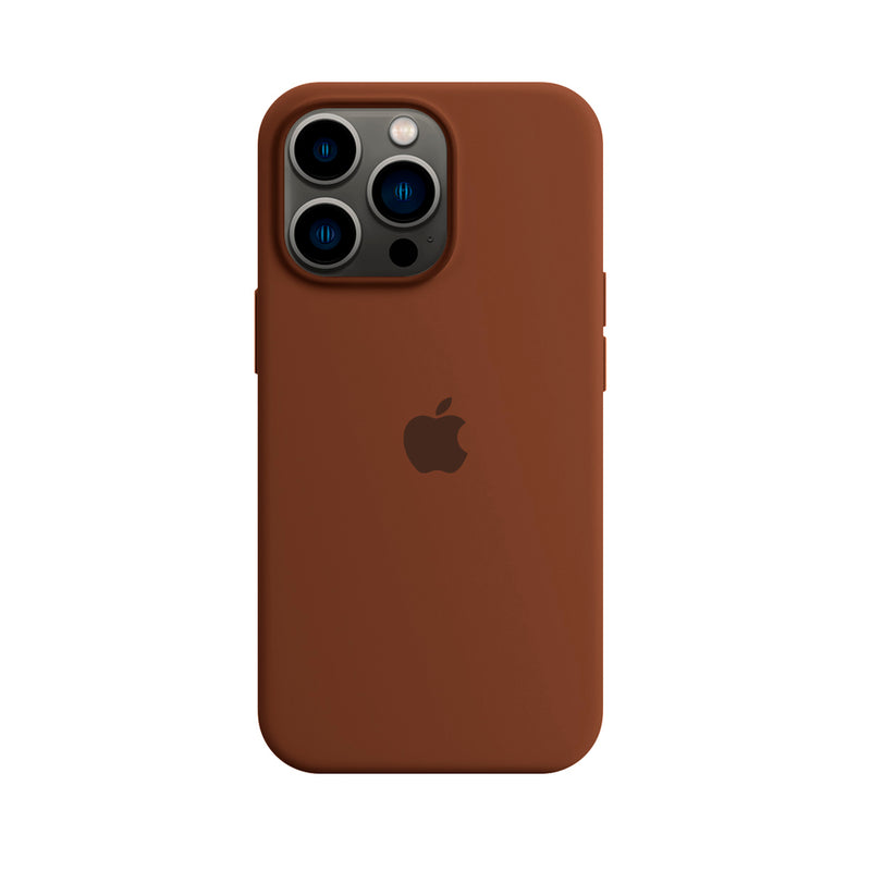 Capinha Celular iPhone 13 Pro Silicone Aveludado