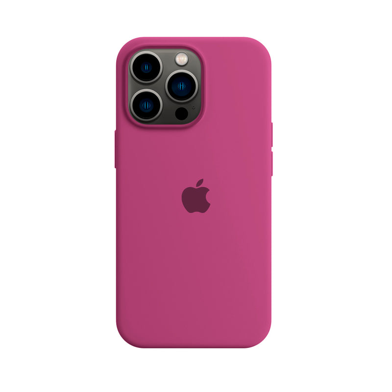 Capinha Celular iPhone 13 Pro Silicone Aveludado