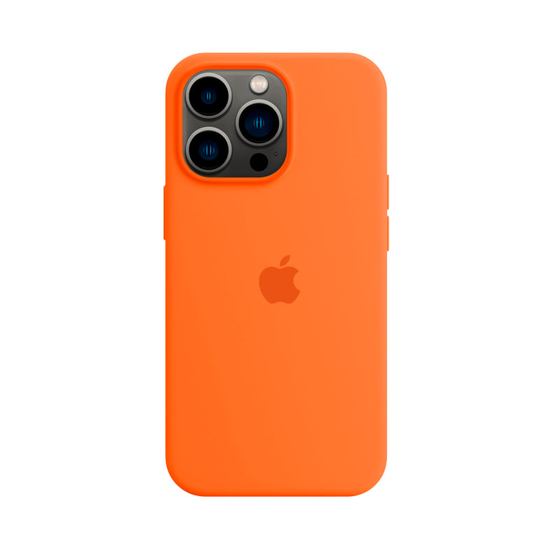 Capinha Celular iPhone 13 Pro Silicone Aveludado