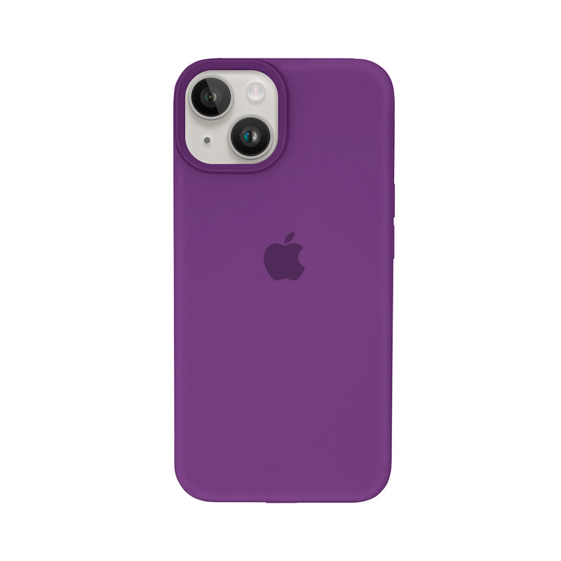 Capinha Silicone Aveludado para iPhone 14