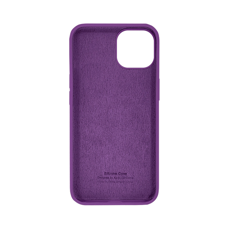 Capinha Silicone Aveludado para iPhone 14