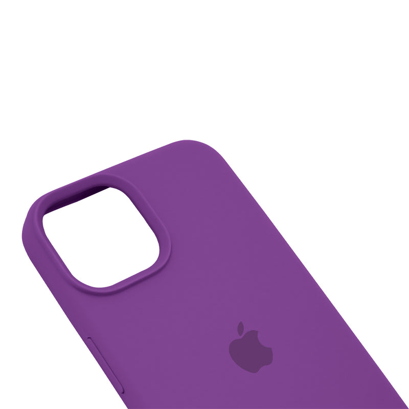 Capinha Silicone Aveludado para iPhone 14