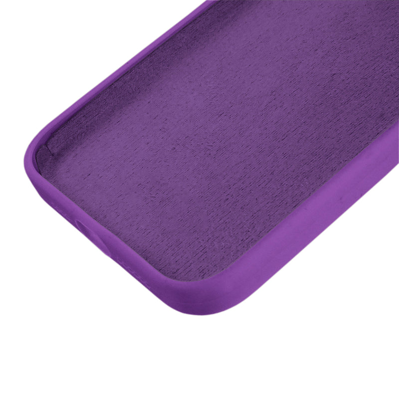Capinha Silicone Aveludado para iPhone 14