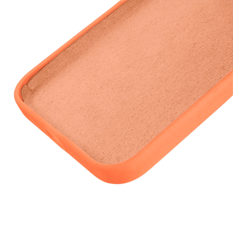 Capinha Silicone Aveludado para iPhone 14