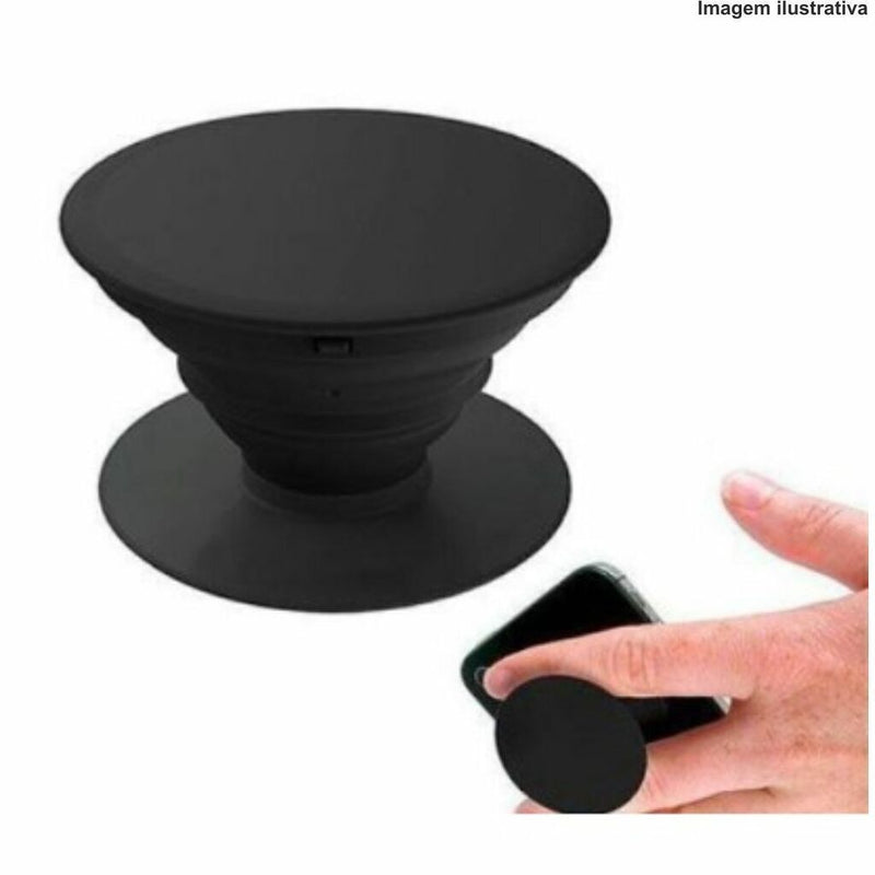 POP SOCKET LISO - PRETO