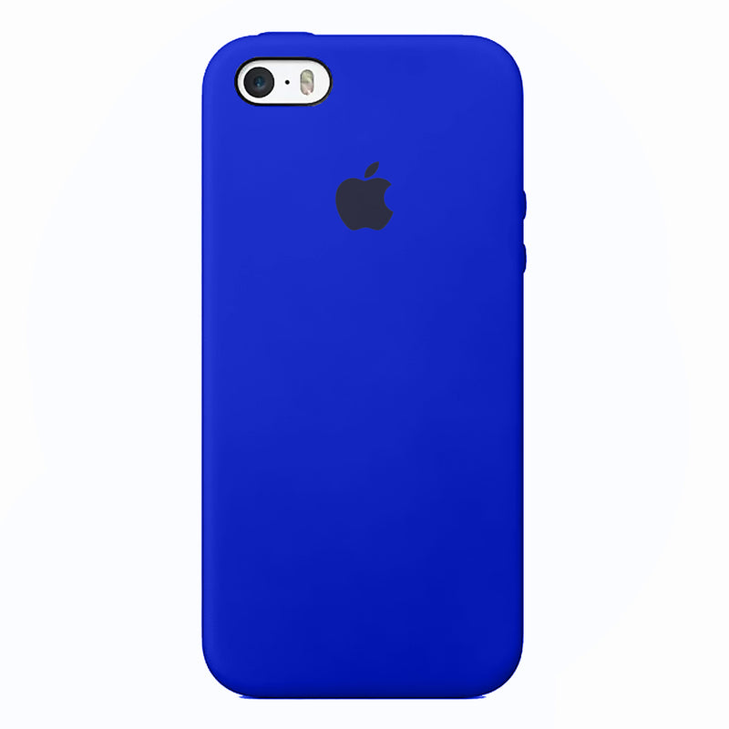 Capinha Celular iPhone 5, 5S e SE 1ª Geração (2016) Silicone Cover Aveludado