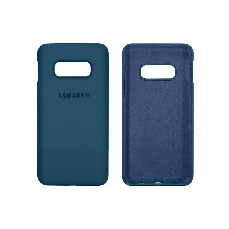 Capinha Celular Galaxy S10E Silicone Cover Aveludado