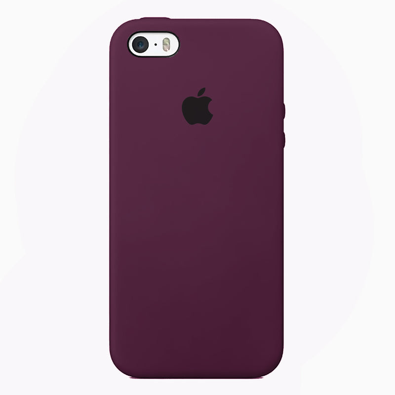 Capinha Celular iPhone 5, 5S e SE 1ª Geração (2016) Silicone Cover Aveludado