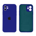 Capinha Celular iPhone 12 Silicone Aveludado com Proteção Câmera
