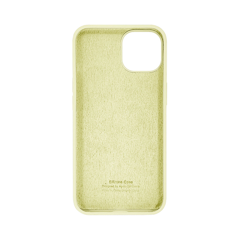 Capinha Silicone Aveludado para iPhone 14