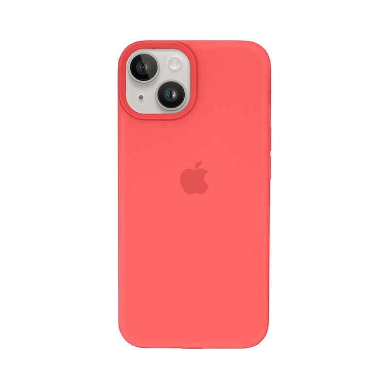 Capinha Silicone Aveludado para iPhone 14